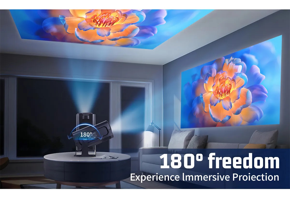 Proyector Portátil HY320 NTV – Cine en tu casa - Imagen 4